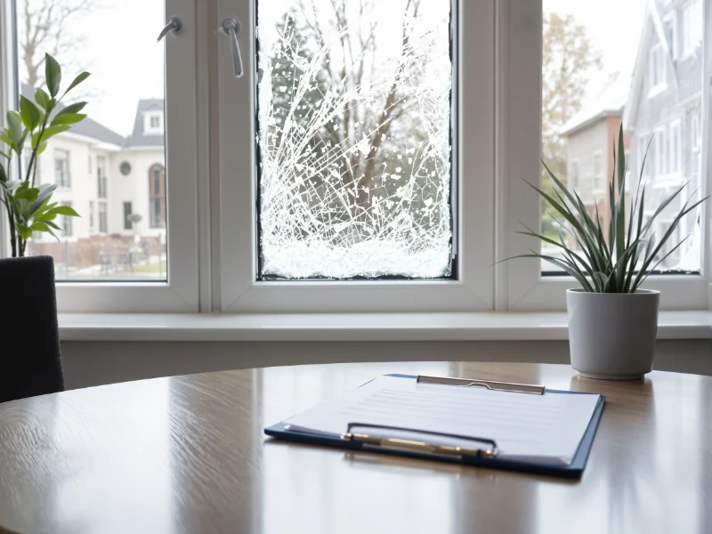 Dossier d'assurance bris de glace habitation